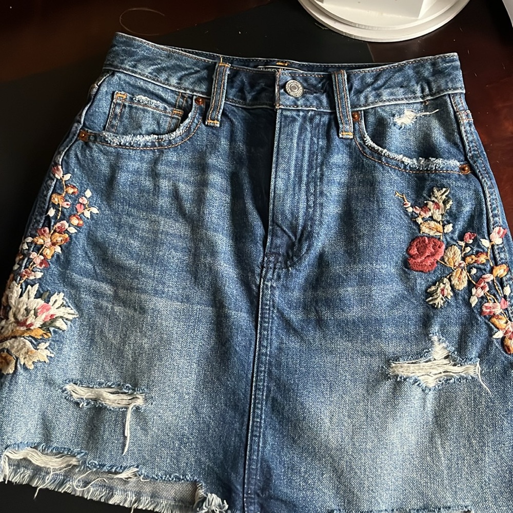 Abercrombie denim skirt